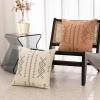 The new autumn and winter collection features a three-dimensional embroidered pillowcase from the Ximi series, a two-color American-style sofa pillow, and an office backrest details Picture